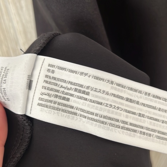 Abercrombie & Fitch Plunge V-Neck Midi Dress - Picture 8 of 8